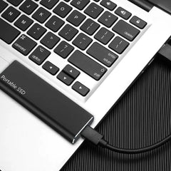Ultra Thin 4 TB External hard drive-compatible USB-C memory solution for fast file transmission and durability 2