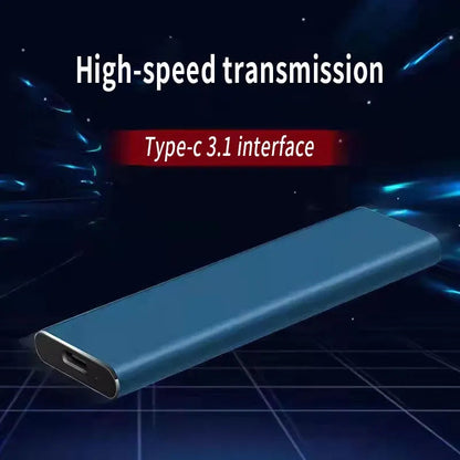Ultra Thin 4 TB External hard drive-compatible USB-C memory solution for fast file transmission and durability 4