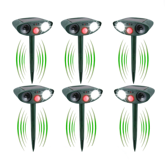 Ultrasonic Chipmunk Repeller - Solar Powered - Get Rid of Chipmunks in 48 Hours 0