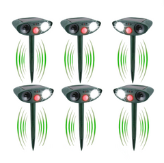 Ultrasonic Chipmunk Repeller - Solar Powered - Get Rid of Chipmunks in 48 Hours 0