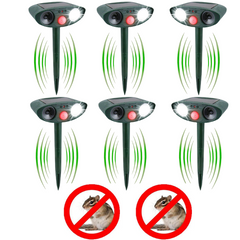 Ultrasonic Chipmunk Repeller - Solar Powered - Get Rid of Chipmunks in 48 Hours 1
