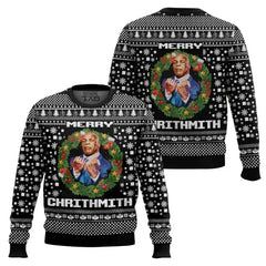 Unisex Christmas sweater with a fun print | Warm 0