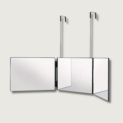 GlamAura - Rotating 3-Sided Mirror for Styling-1