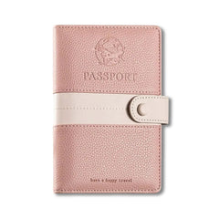 Tallulah | Light Faux Leather Passport Holder Travel Wallet 1