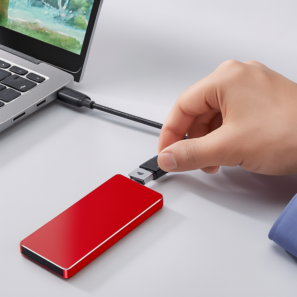 VeloDrive | Slim External Solid-State Drive for Efficient File Management 0