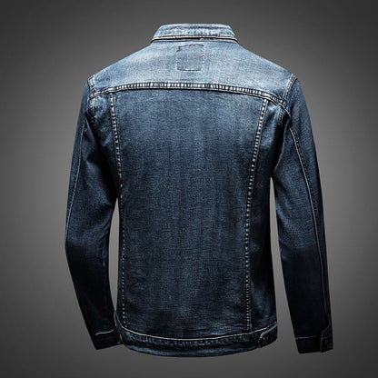 Warm long-sleeved jacket for men | Button down 1