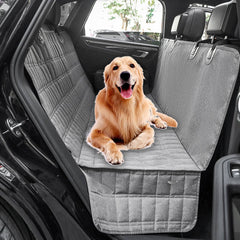 Waterproof Dog Car Seat Cover with Mesh Window 1