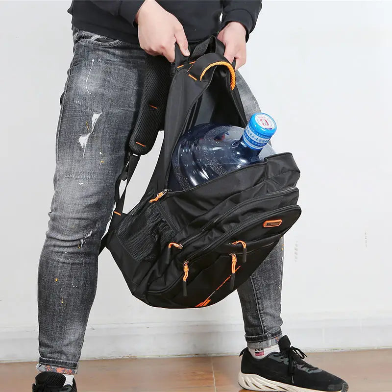 Waterproof Oxford Men's Backpack - UrbanGuard 3