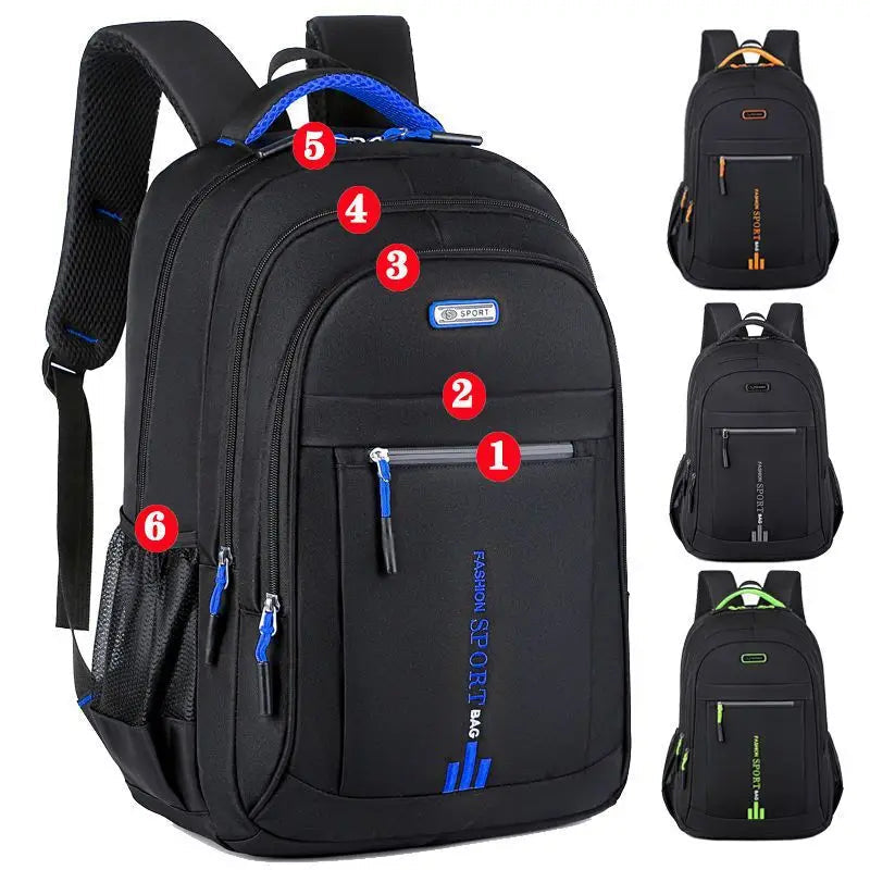 Waterproof Oxford Men's Backpack - UrbanGuard 7