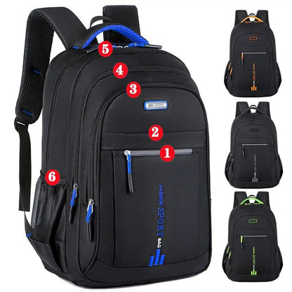 Waterproof Oxford Men's Backpack - UrbanGuard 7