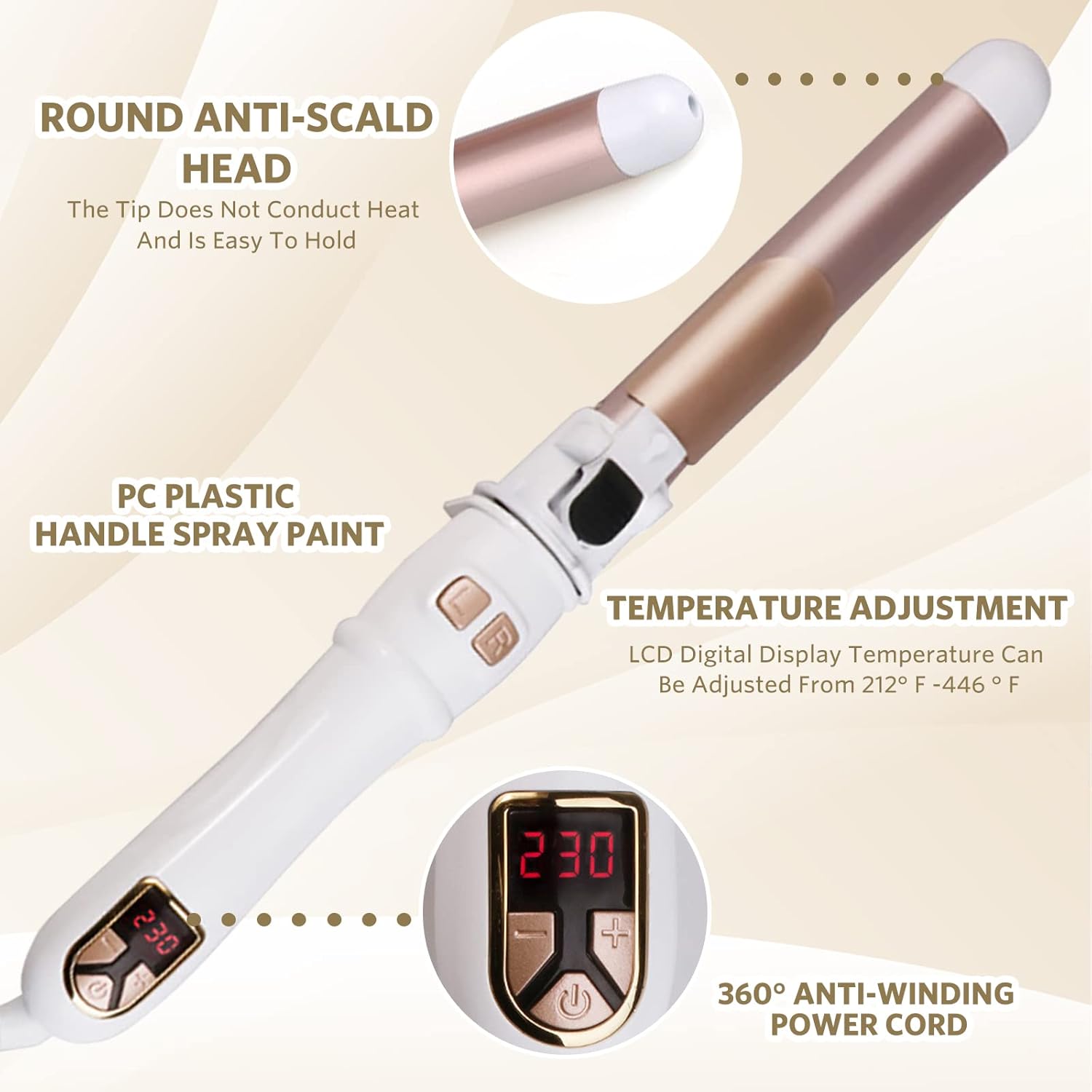 WaveLuxe | Dual Barrel Hair Curler and Dryer for Effortless Salon Styling at Home 3