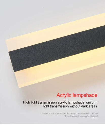 Weatherproof outdoor wall light - Rainguard Light 6