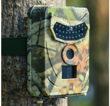 Wildkamera mit Nachtsicht und Bewegungserkennung – Full HD, 12MP, wasserdicht