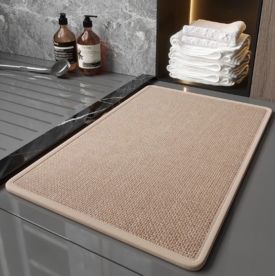 Tapis de porte d'intérieur tissés, lavables en machine