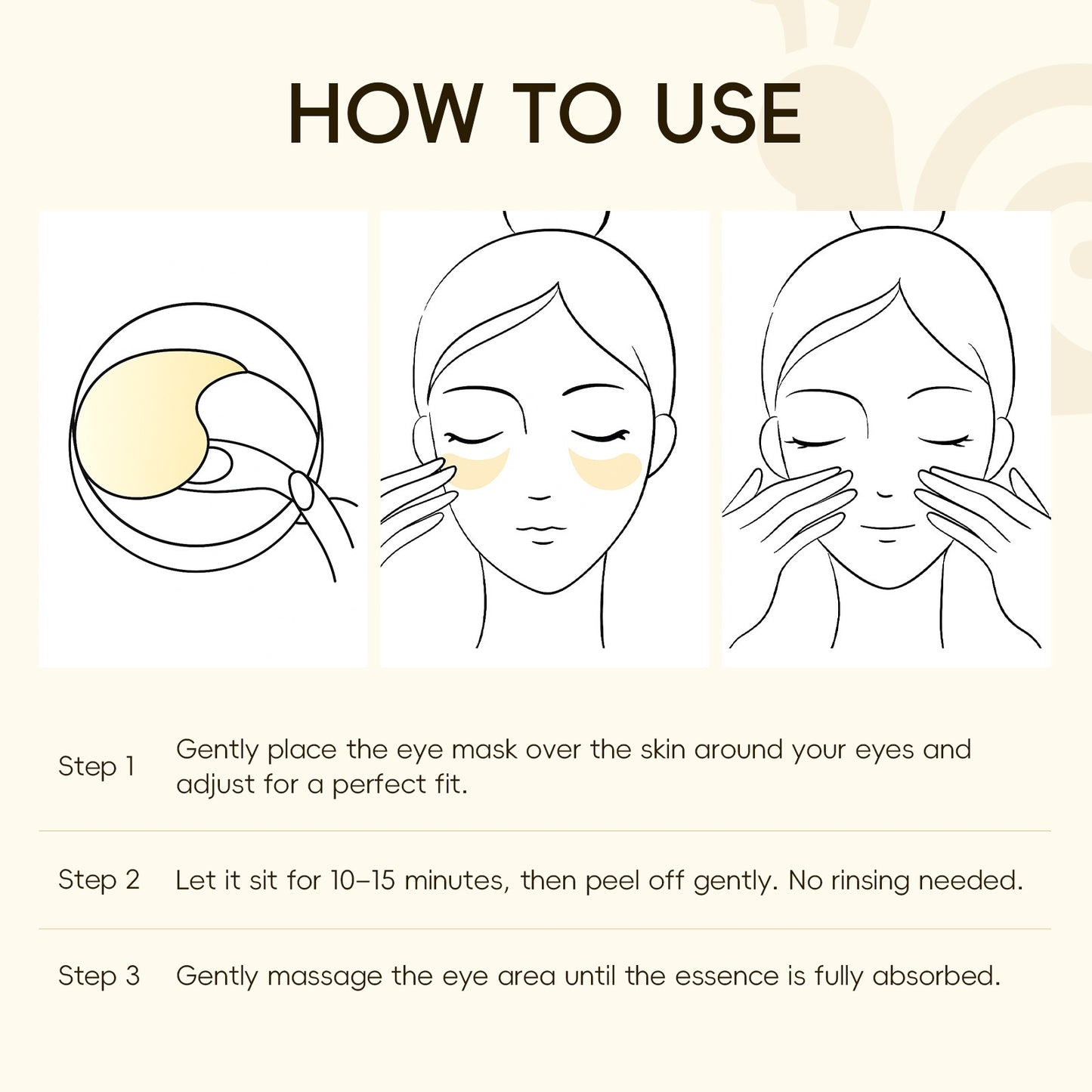 ReviveEyes – Snail Eye Mask for Dark Circles and Puffiness