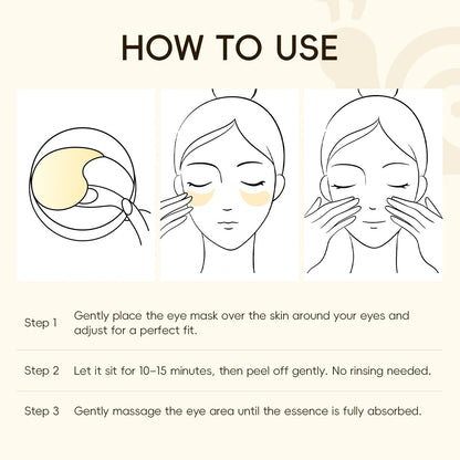 ReviveEyes – Snail Eye Mask for Dark Circles and Puffiness
