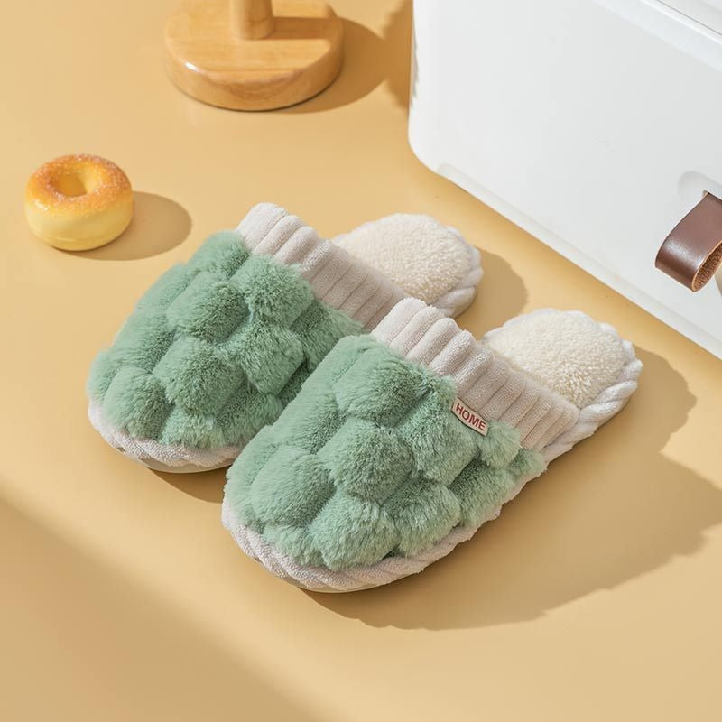 Chaussons d'intérieur d'hiver | Chaussons doux isolés antidérapants