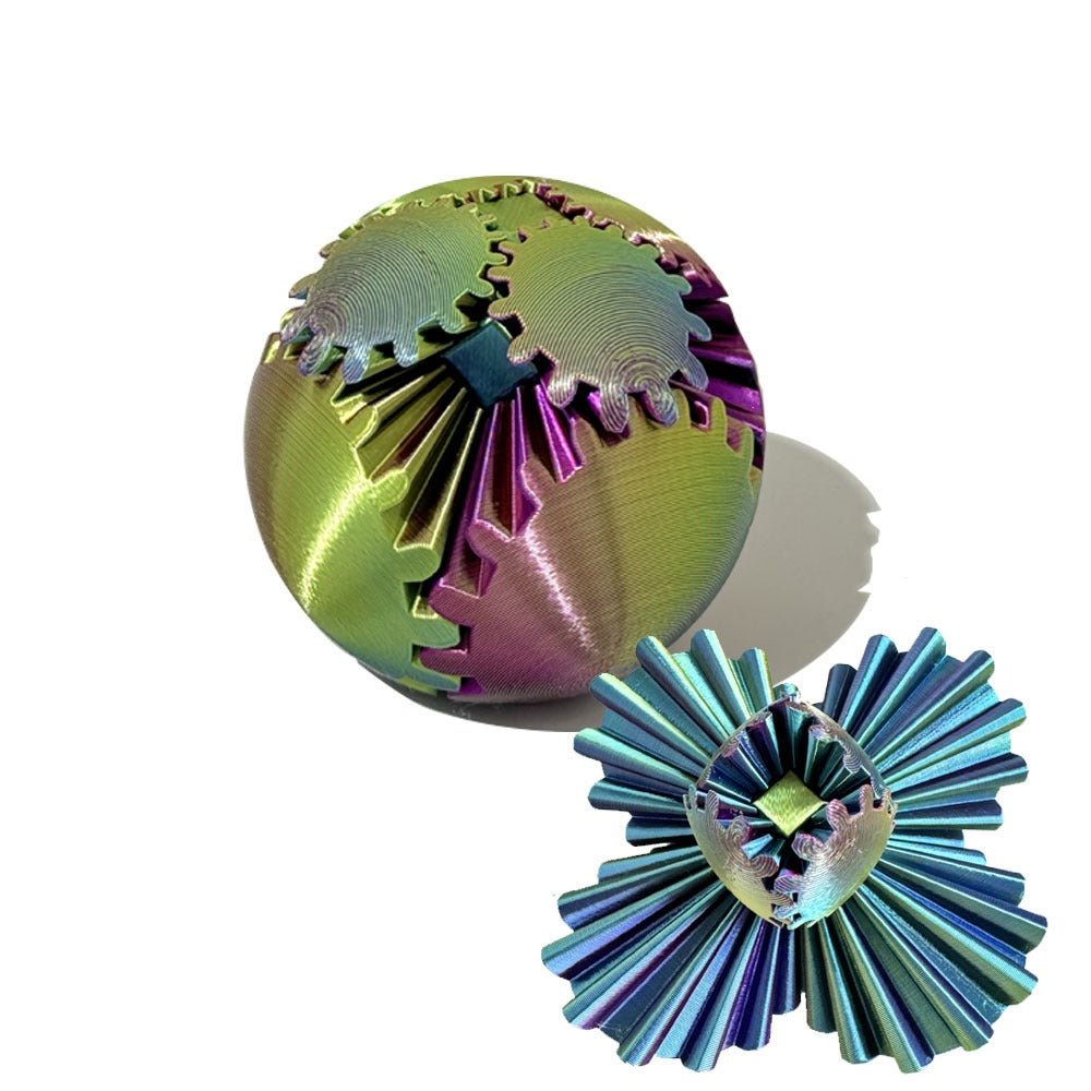 The Steampunk Whirling Wonder Fidget (Gear Ball)