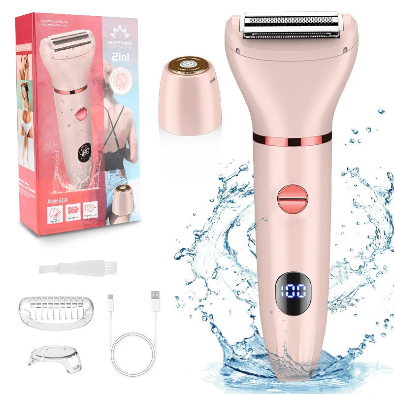 SmoothShave - 2-in-1 Damenrasierer