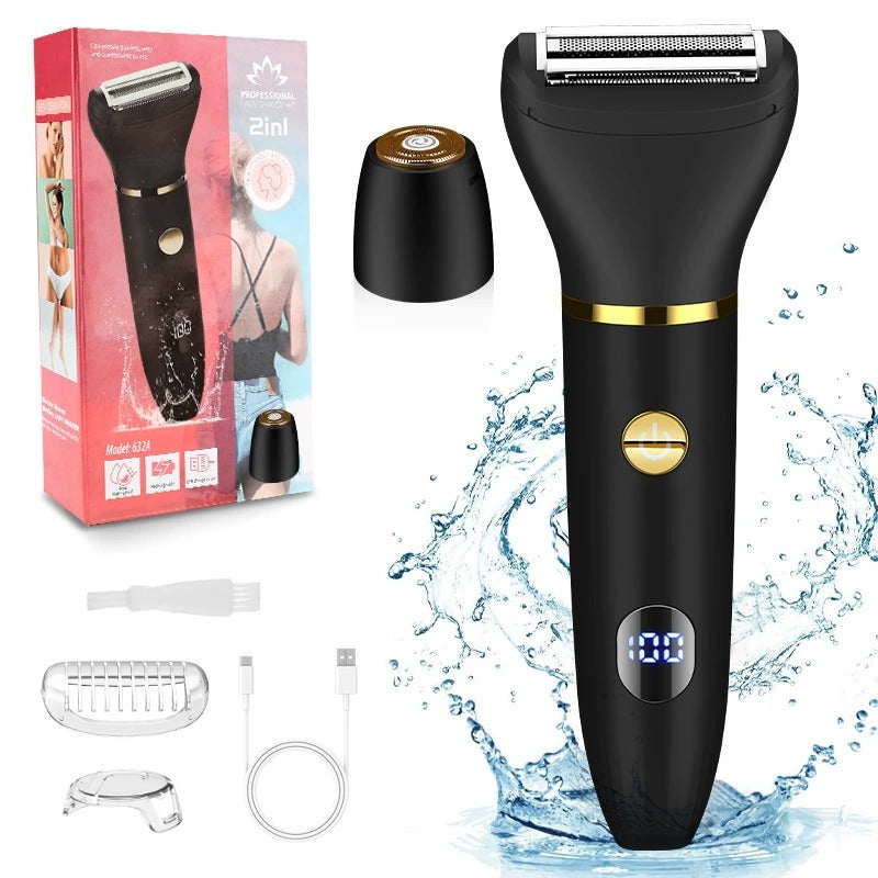 SmoothShave - 2-in-1 Damenrasierer