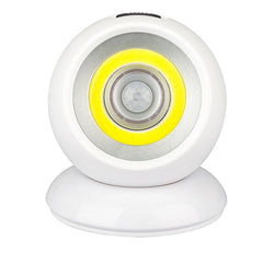Ultra-Bright Motion Sensor LED Outdoor Light – Waterproof 450 Lumen Wireless LED Lamp for Safety and Visibility