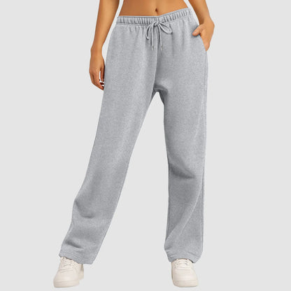 BECKY | Wide Leg Jogging Pants-6