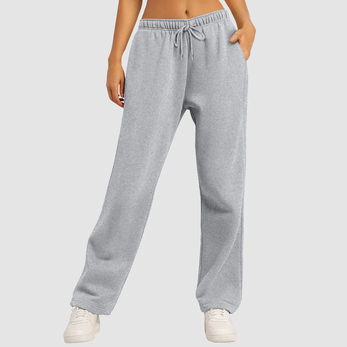 BECKY | Wide Leg Jogging Pants-6