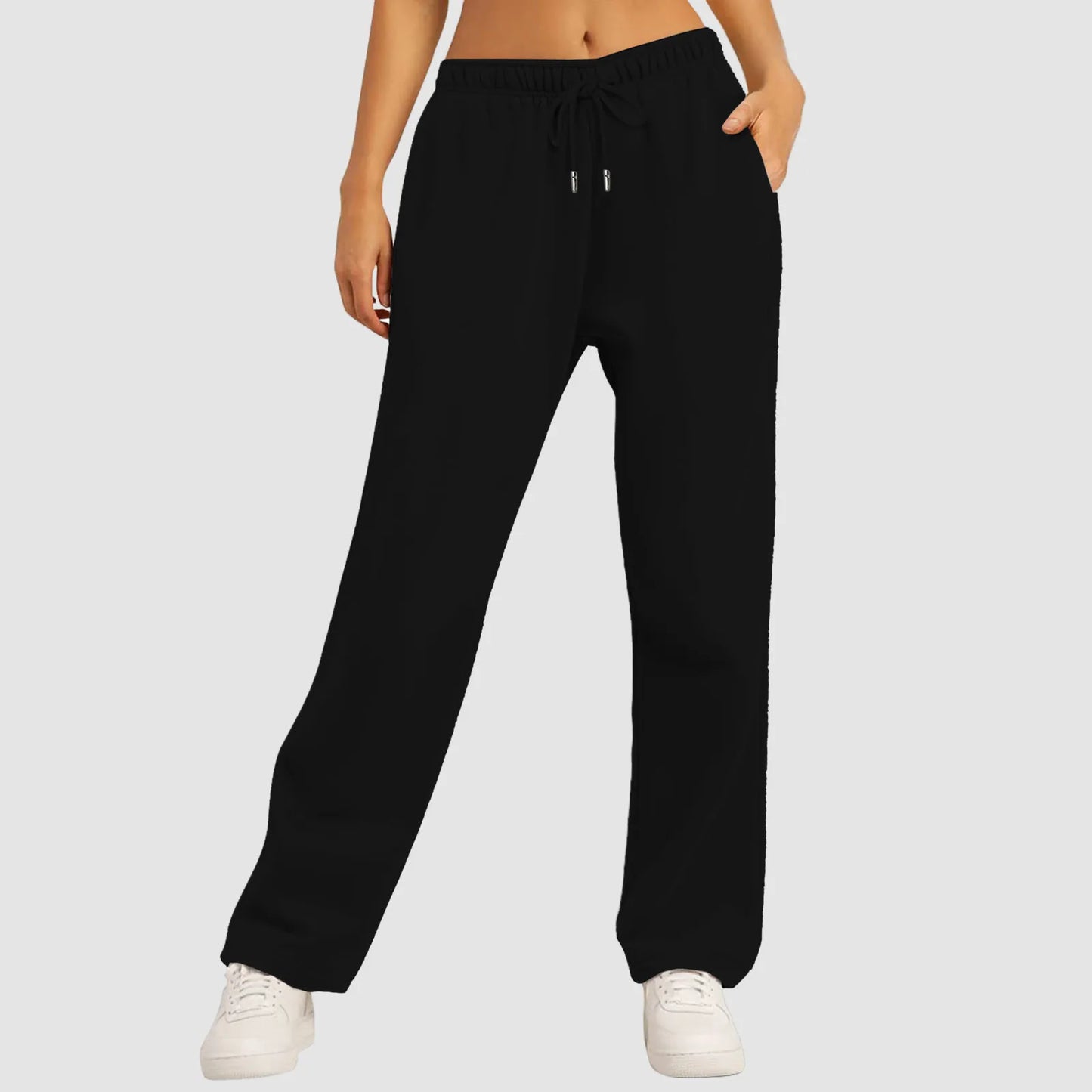 BECKY | Wide Leg Jogging Pants-5