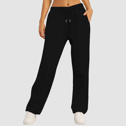 BECKY | Wide Leg Jogging Pants-5