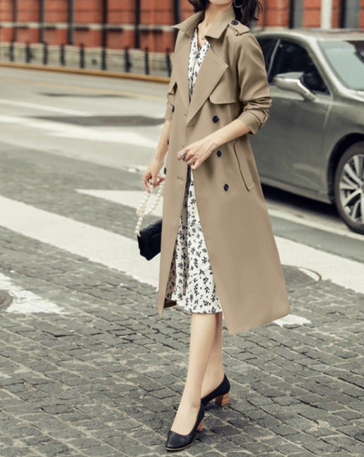 Wilfreda | Trench Coat with Double Breasted Button Placket 2