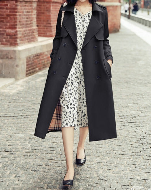 Wilfreda | Trench Coat with Double Breasted Button Placket 3