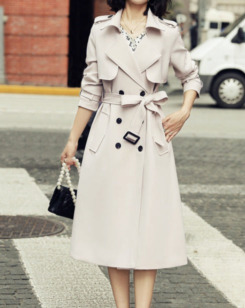Wilfreda | Trench Coat with Double Breasted Button Placket 6