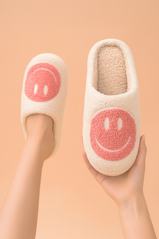 Winter House Slippers | Comfortable Non-Slip Slippers with a Smile 0