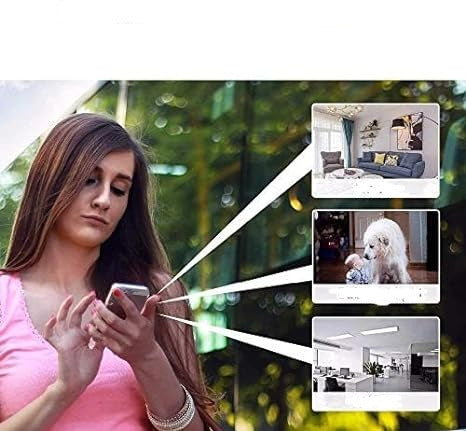 Wireless 1080p WLAN monitoring camera for the indoor and outdoor area smart Home-compatible, weatherproof design 2