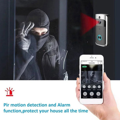 Wireless HD WiFi Video Doorbell – Night Vision & Cordless Intercom 2