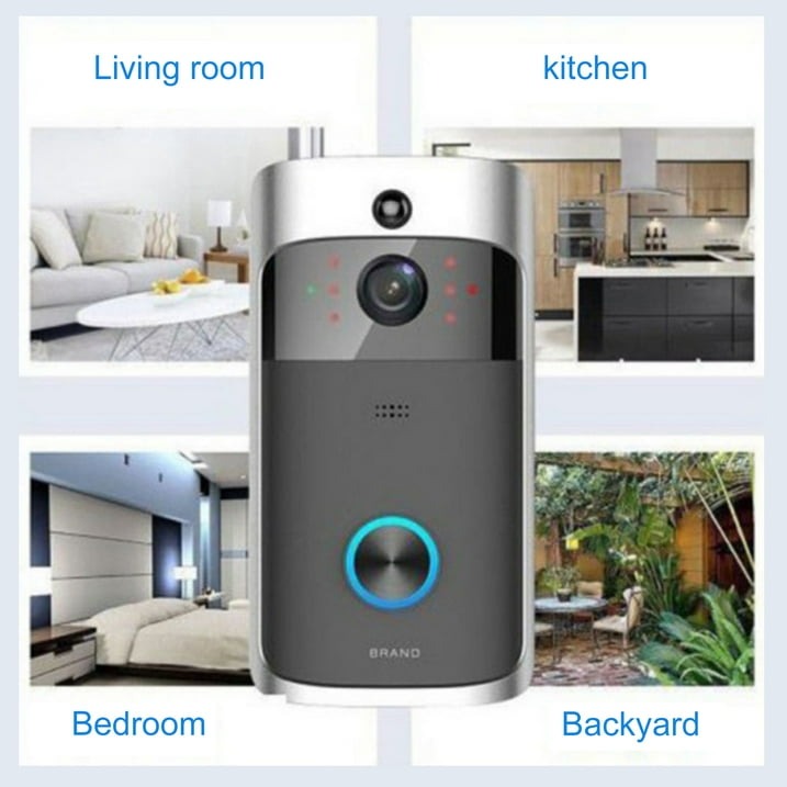 Wireless HD WiFi Video Doorbell – Night Vision & Cordless Intercom 6