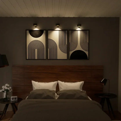 Wireless wall light 360° magnet 4