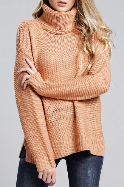 Women's Casual Chunky Knit Sweaters | Turtleneck 1