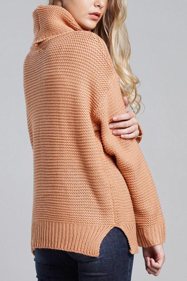 Women's Casual Chunky Knit Sweaters | Turtleneck 2