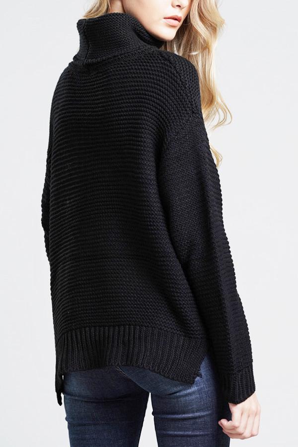 Women's Casual Chunky Knit Sweaters | Turtleneck 8