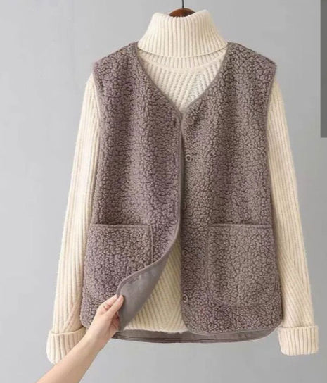 Women's Cozy Sleeveless Vest | Casual 1