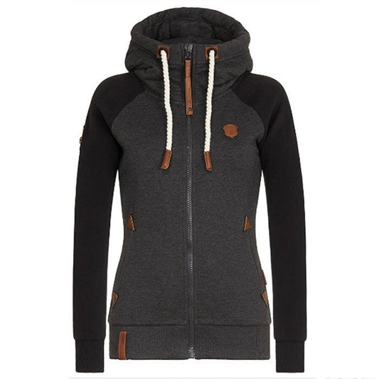 Women's Knit Zip-Up Hoodie | Long Sleeves 0