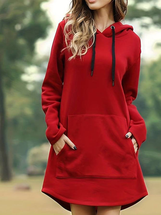 Women's Long Hoodie Dresses | Casual 0