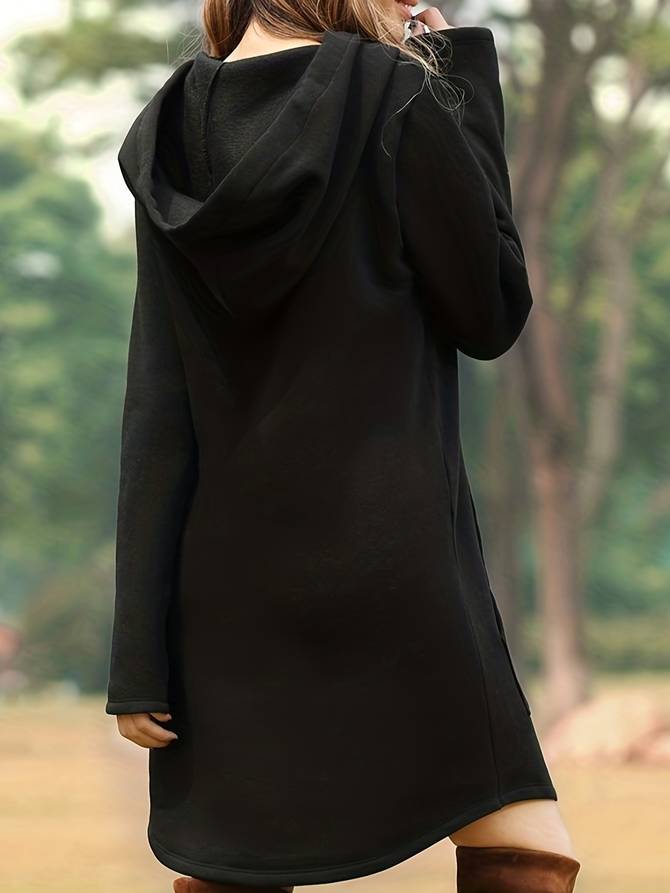 Women's Long Hoodie Dresses | Casual 3