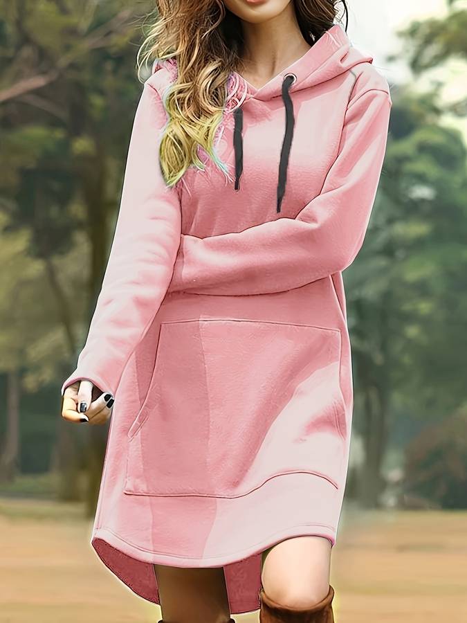 Women's Long Hoodie Dresses | Casual 6