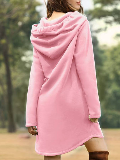 Women's Long Hoodie Dresses | Casual 7