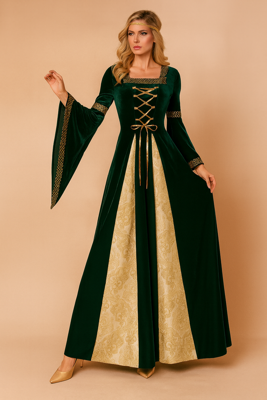 Women's Medieval Costume | Princess Dress 0