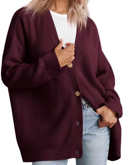 Women's Oversized Cardigan | Striped 2