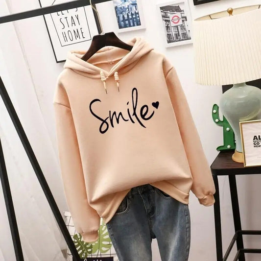 Women's Printed Long Sleeve Hoodie | Warm 0