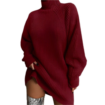 Women's Turtleneck Sweater | Oversized 3